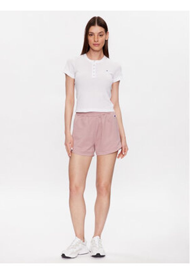 Champion Szorty sportowe 116261 Różowy Regular Fit. Kolor: różowy. Materiał: syntetyk