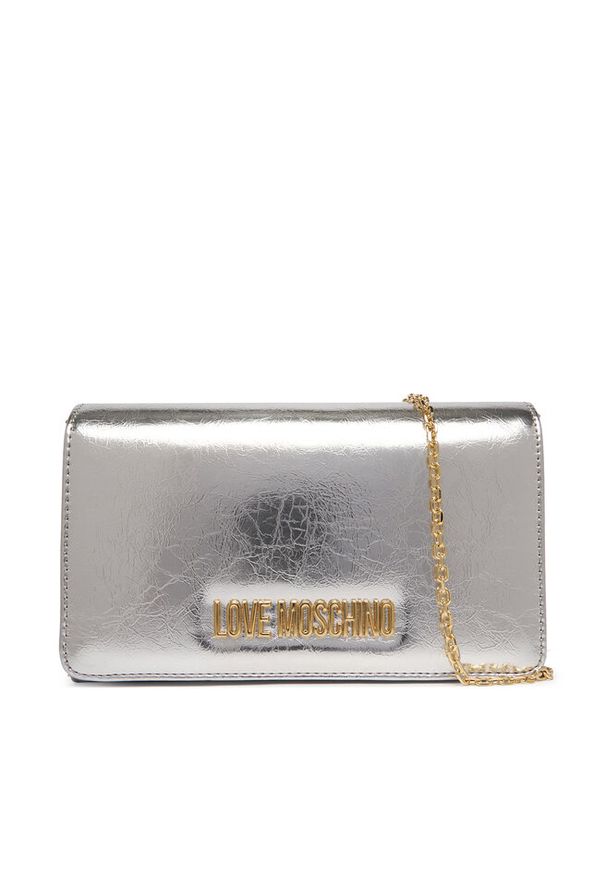 Love Moschino - Torebka LOVE MOSCHINO. Kolor: srebrny