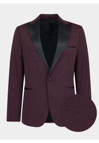 Pako Lorente - PAKO LORENTE – Marynarka smokingowa P22SF-3S-004-D-S. Okazja: na ślub cywilny, na wesele. Materiał: poliester, wiskoza #5