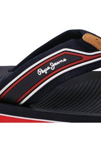 Pepe Jeans Japonki Soutch Beach 2.0 PMS70109 Granatowy. Kolor: niebieski. Materiał: materiał #2