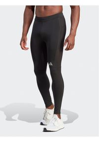 Adidas - adidas Legginsy Run It HZ4513 Czarny Tight Fit. Kolor: czarny. Materiał: syntetyk. Sport: bieganie #1