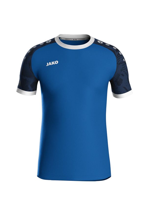 Jersey Jako Iconic. Kolor: niebieski. Materiał: jersey. Sport: fitness, piłka nożna
