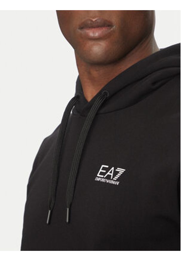 EA7 Emporio Armani Bluza 7M000570 AF10377 MC001 Czarny Regular Fit. Kolor: czarny. Materiał: bawełna