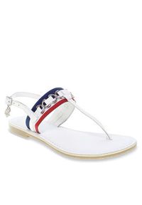 U.S. Polo Assn. Sandały Linda LINDA002 Biały. Kolor: biały. Materiał: skóra