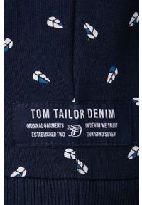 Tom Tailor - Bluza bawełniana. Okazja: na co dzień. Kolor: niebieski. Materiał: bawełna. Styl: casual #5