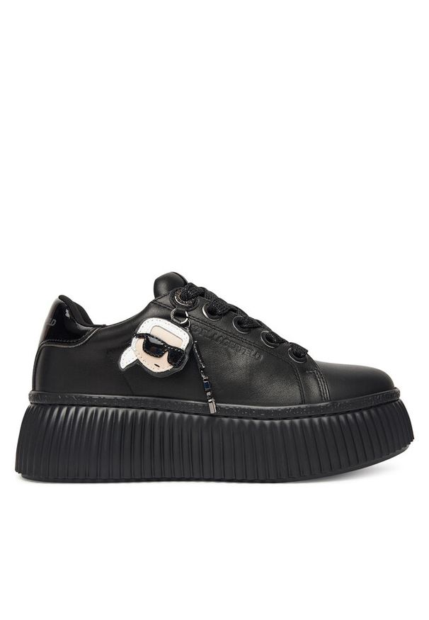 Karl Lagerfeld - Sneakersy KARL LAGERFELD. Kolor: czarny