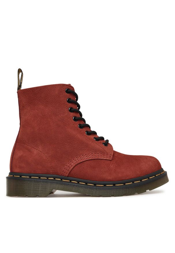 Trapery Dr. Martens. Kolor: czerwony