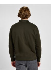 Lee - LEE MĘSKA BLUZA HALF ZIP SWS OLIVE NIGHT 112355752 LL99016192 #2