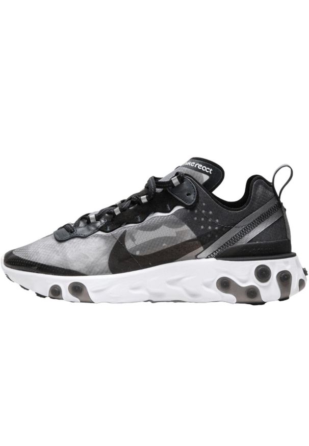 Buty do chodzenia dla dorosłych Nike React Element 87 Anthracite. Kolor: czarny. Sport: turystyka piesza