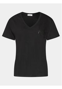 Replay T-Shirt W3084.000.20994 Czarny Regular Fit. Kolor: czarny. Materiał: bawełna #5
