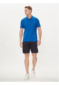 Napapijri Polo Elbas NP0A4GB4 Niebieski Regular Fit. Typ kołnierza: polo. Kolor: niebieski. Materiał: bawełna #5