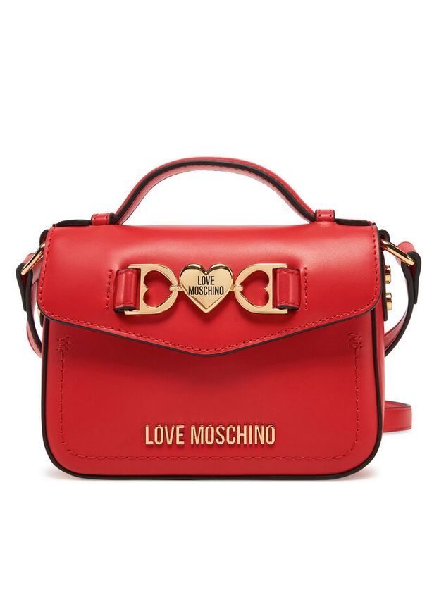 Love Moschino - Torebka LOVE MOSCHINO. Kolor: czerwony