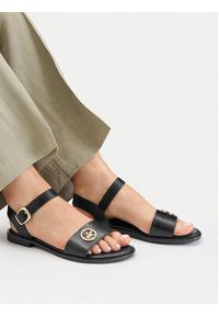 Beverly Hills Polo Club Sandały EO-WI16-BAGA-02 Czarny. Kolor: czarny. Materiał: skóra #6