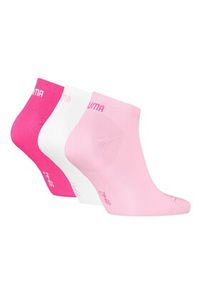 Puma Zestaw 3 par niskich skarpet unisex 938624 Różowy. Kolor: różowy. Materiał: bawełna, materiał #3