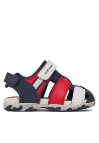 Geox Sandały B Sandal Flaffee Boy B4559B 08515 C0735 S Granatowy. Kolor: niebieski