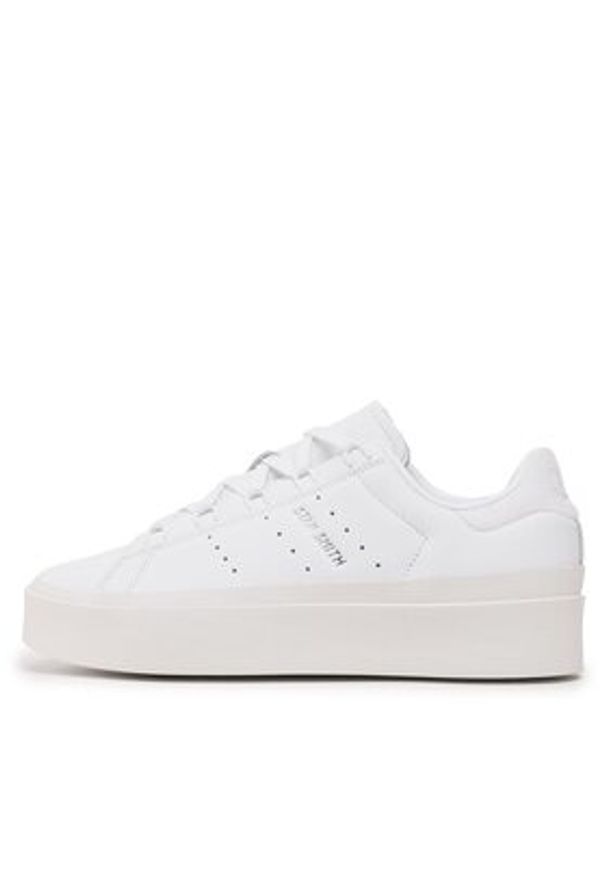 Adidas - adidas Sneakersy Stan Smith Bonega Shoes IE4758 Biały. Kolor: biały. Materiał: skóra. Model: Adidas Stan Smith