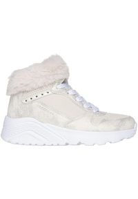 skechers - Adidasy Skechers Uno Lite - Comfurt C, Dzieci. Kolor: różowy. Materiał: syntetyk, materiał
