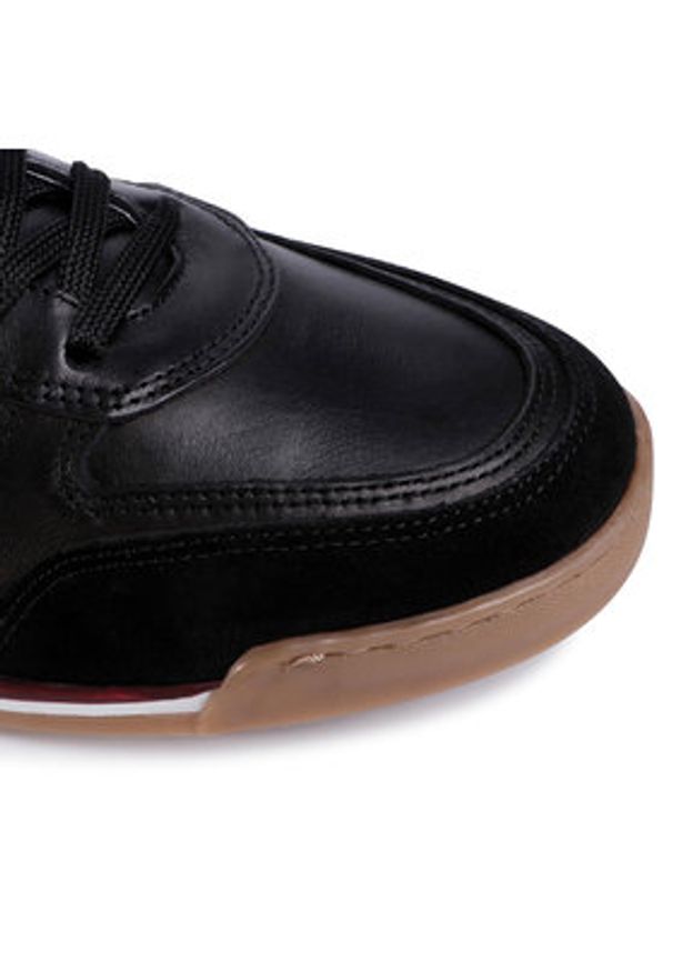 QUAZI Sneakersy QZ-64-04-000654 Czarny. Kolor: czarny. Materiał: skóra