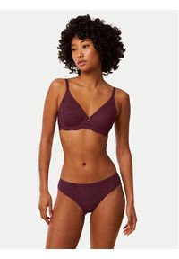 Triumph Biustonosz z fiszbiną Amourette Charm 10214458 Bordowy. Kolor: czerwony. Materiał: syntetyk #2