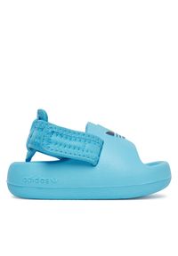 Adidas - Sandały adidas. Kolor: niebieski
