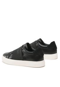 Calvin Klein Sneakersy Clean Cupsole Slip On HW0HW01416 Czarny. Zapięcie: bez zapięcia. Kolor: czarny. Materiał: skóra