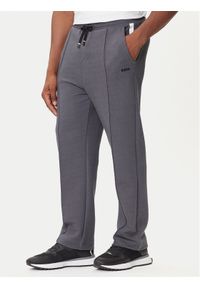 BOSS Spodnie dresowe TL 50543145 Szary Relaxed Fit. Kolor: szary. Materiał: syntetyk, bawełna