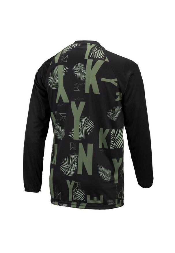 KENNY - Dżersej z długim rękawem Kenny Charger. Kolor: czarny. Materiał: jersey. Długość rękawa: długi rękaw. Długość: długie