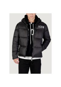 Kurtka puchowa Mężczyzna ICON. Kolor: czarny. Materiał: puch. Sezon: zima #1