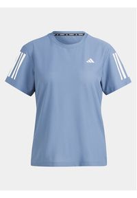 Adidas - adidas Koszulka techniczna Own The Run IN1596 Niebieski Regular Fit. Kolor: niebieski. Materiał: syntetyk. Sport: bieganie #3