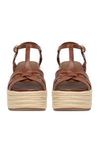 Badura Espadryle EO-AMARI-LT0228-26-805 Brązowy. Kolor: brązowy. Materiał: skóra #6