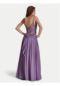 Hey Kyla Sukienka wieczorowa 5AI082HK Fioletowy Regular Fit. Kolor: fioletowy. Materiał: syntetyk. Styl: wizytowy #2