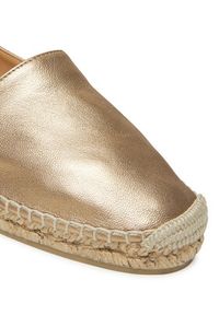 Castañer Espadryle Kenda/118 025708 Złoty. Kolor: złoty. Materiał: skóra #3