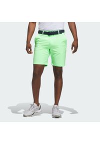 Adidas - Ultimate365 8.5-Inch Golf Shorts. Kolor: zielony, wielokolorowy, żółty. Materiał: materiał. Sport: golf