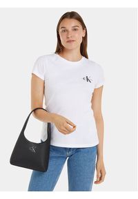Calvin Klein Jeans Torebka Minimal Monogram A Shoulderbag T K60K611820 Czarny. Kolor: czarny