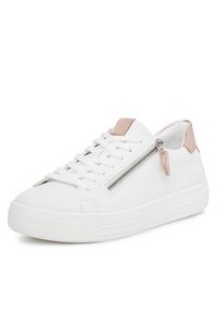Remonte Sneakersy D0903-81 Biały. Kolor: biały. Materiał: skóra, syntetyk #4