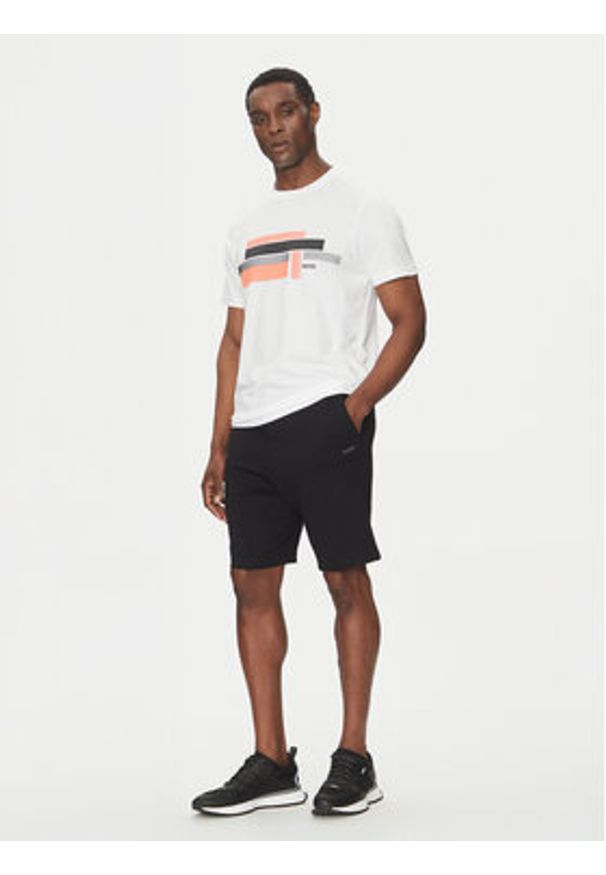BOSS Szorty sportowe Headlo 50506120 Czarny Regular Fit. Kolor: czarny. Materiał: bawełna. Styl: sportowy