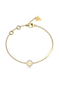 Guess Bransoletka JUBB04 644JW Złoty. Materiał: metalowe. Kolor: złoty
