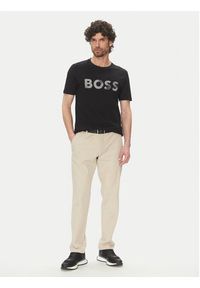 BOSS T-Shirt Glamping 50537834 Czarny Regular Fit. Kolor: czarny. Materiał: bawełna #3