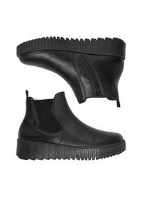 Rieker Botki CEO-Y6151-00 Czarny. Kolor: czarny. Materiał: materiał #7