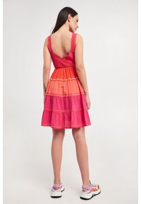 Twinset Milano - Sukienka TWINSET. Długość rękawa: na ramiączkach. Wzór: haft. Długość: mini #3
