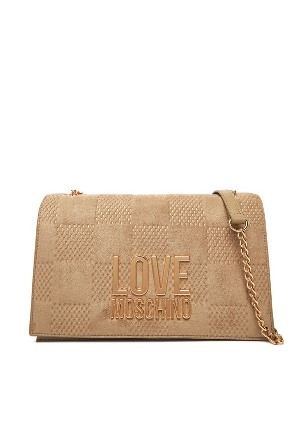Love Moschino - Torebka LOVE MOSCHINO. Kolor: brązowy