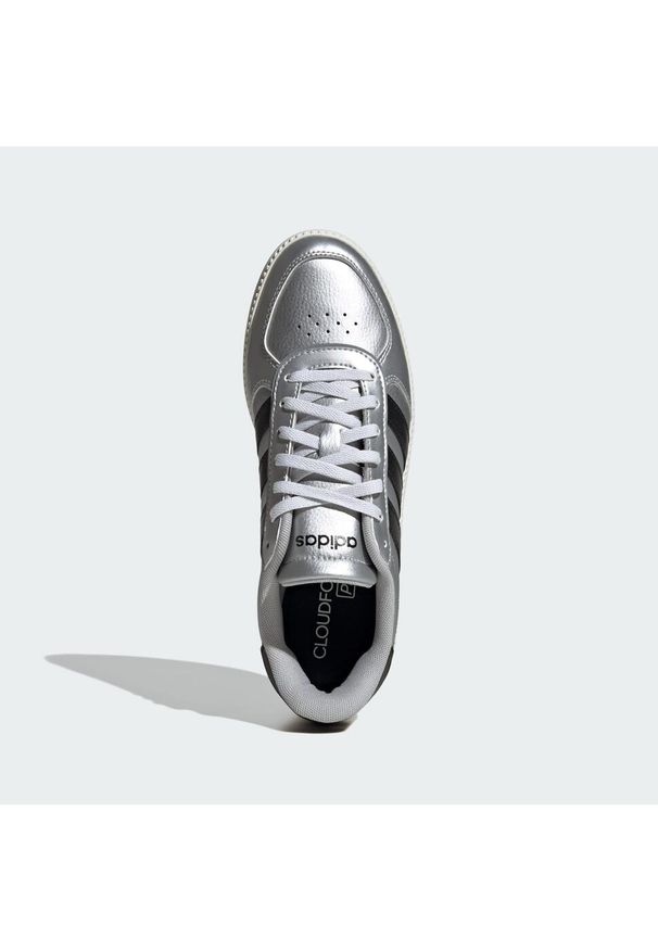 Adidas - Buty Breaknet Sleek. Kolor: czarny, szary, biały, wielokolorowy. Wzór: gładki. Styl: sportowy