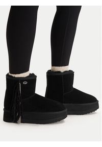 Liu Jo Śniegowce SF5109 PX002 Czarny. Kolor: czarny. Materiał: zamsz, skóra #5
