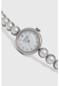 Kate Spade zegarek damski kolor srebrny. Kolor: srebrny. Materiał: materiał #3