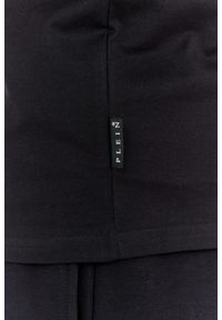 Philipp Plein - PHILIPP PLEIN Czarny męski t-shirt skull, Rozmiar L. Kolor: czarny #2