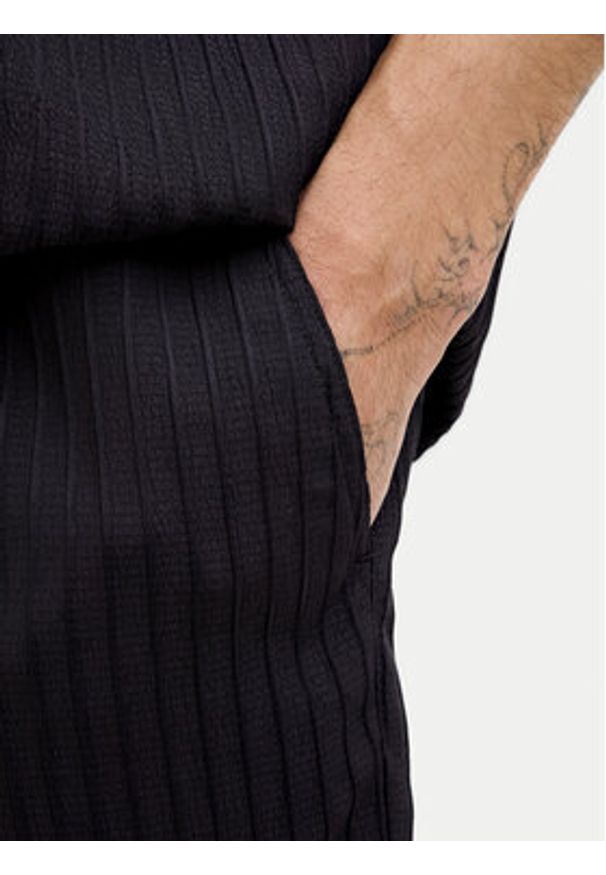 Jack & Jones Szorty materiałowe Jaiden 12269672 Czarny Relaxed Fit. Kolor: czarny. Materiał: syntetyk