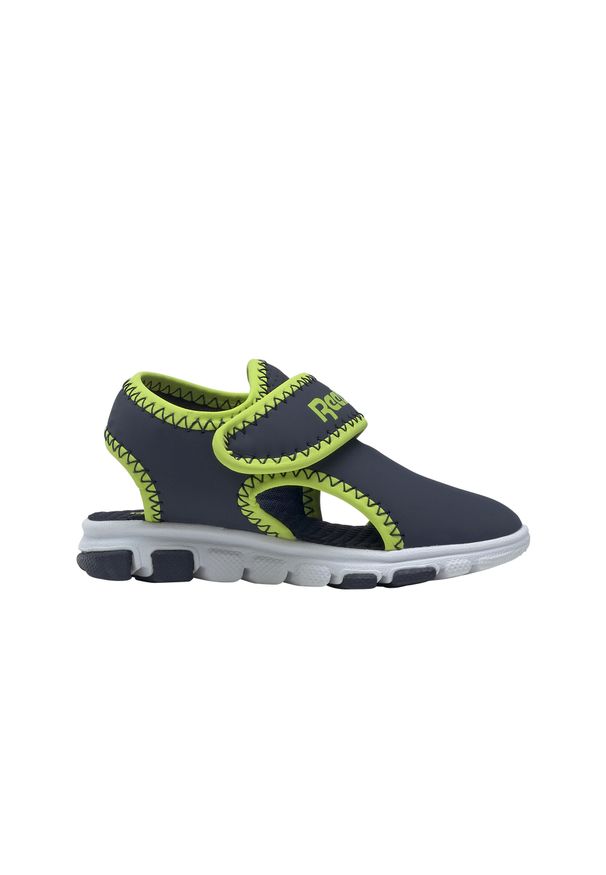 Buty do chodzenia niemowlęce Reebok Wave Glider Iii. Zapięcie: rzepy. Kolor: niebieski, żółty, wielokolorowy. Materiał: guma, syntetyk, materiał. Sport: turystyka piesza