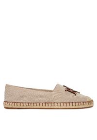 Lauren Ralph Lauren - LAUREN RALPH LAUREN Espadryle Cameryn 802P09065002 Beżowy. Kolor: beżowy. Materiał: materiał #1