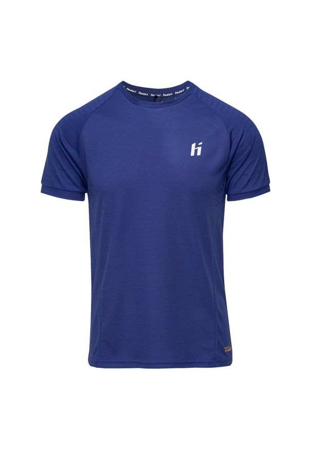 Huari - T-shirt Męski Palpa II. Kolor: niebieski. Sport: turystyka piesza