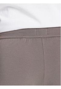BOSS Spodnie dresowe Mix&Match 50515305 Brązowy Regular Fit. Kolor: brązowy. Materiał: bawełna